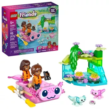 LEGO FRIENDS 42681 Barco de aventuras con ajolote