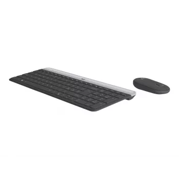 Conjunto de teclado y ratón Logitech MK470 Slim Combo