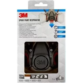 Mascarilla reutilizable 3M 6002PRO FFP3 semimáscara
