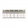 DeLOCK 67040 Soporte Keystone de 12 puertos, inclinable, para rack de 10" o 19" y montaje en pared