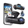 Dashcam para coche VANTRUE N4 PRO S 3 canales (frontal + interior + trasera), 3840x2160, F/1.8, Wi‑Fi, GPS, pantalla de 3,19 pulgadas