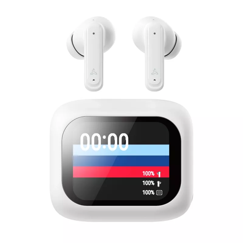 Auriculares SBOX EB-TWS08-W pantalla táctil blancos