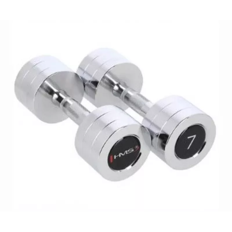 Mancuerna de peso fijo HMS Fitness CHD07 7 kg 2 uds.