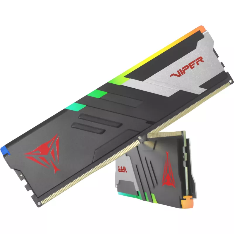 Kit de memoria Patriot Viper Venom RGB PVVR532G720C34K DDR5-7200 32 GB (2x 16 GB) CL34, Intel XMP 3.0, negro
