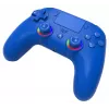 Mando inalámbrico LED SUBSONIC SA5639-3 para PS4 y PC, mando inalámbrico azul