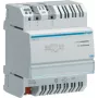Transformador de alimentación Hager TXA111, entrada 230 V AC, salida 30 V DC, 0,32 A, gris