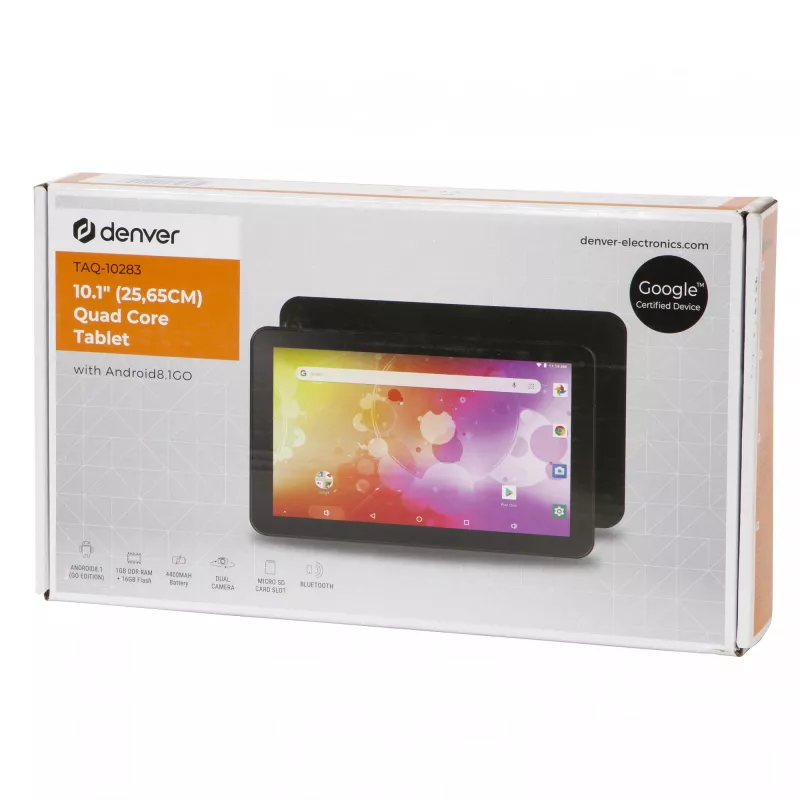 Tablet Denver TAQ-10283 10.1 pulgadas 1.2 GHz 1 GB RAM 16 GB Android 8.1