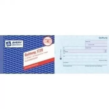 Avery Zweckform 306 Talonario de recibos (Quittung), IVA desglosado