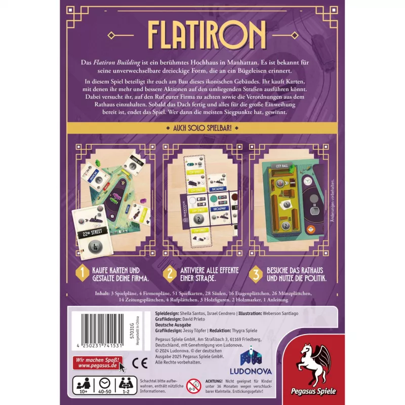 Flatiron, juego de mesa