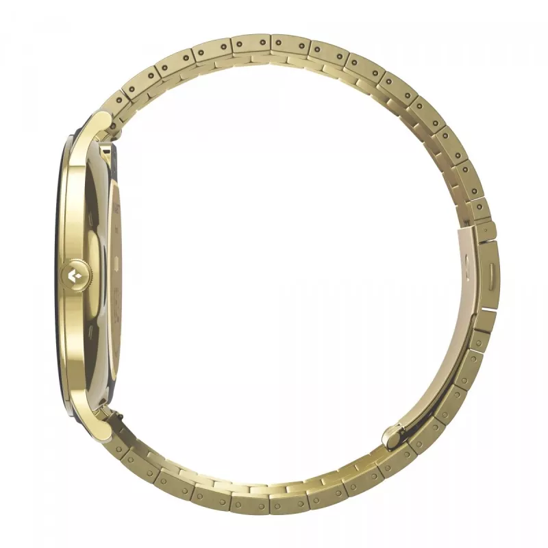 Smartwatch Garett Verona 2 Gold Steel con Bluetooth y medidor de frecuencia cardíaca