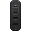 Cargador de pared OTTERBOX 78-81343 100W GaN con 2× conectores USB-C y 2× USB-A