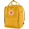 Mochila Fjällräven Kanken Laptop 13 pulgadas — mochila informal, Amarillo, 250×160×350 mm, poliamida/PP/vinilo