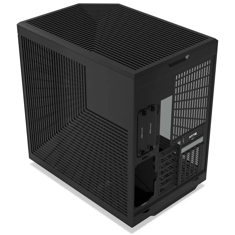 HYTE Y70 CS-HYTE-Y70-B caja de PC Midi Tower, E-ATX, cristal templado, Pitch Black