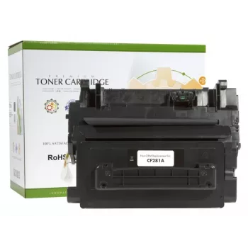 Compatible Static-Control Hewlett-Packard 81A (CF281A) negro, 10500 páginas