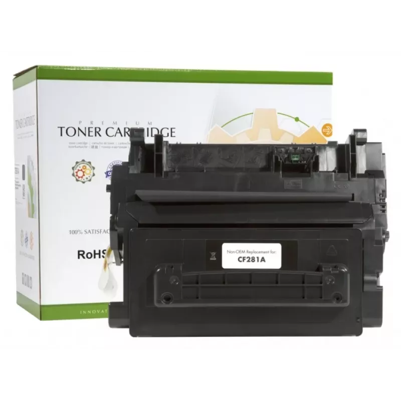 Compatible Static-Control Hewlett-Packard 81A (CF281A) negro, 10500 páginas