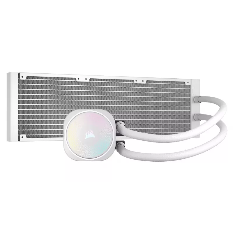Refrigeración líquida todo en uno Corsair NAUTILUS 360 RS ARGB 1700 RPM blanco