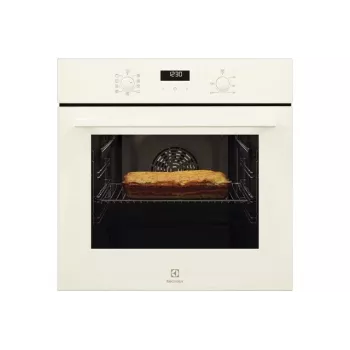Horno eléctrico integrado Electrolux EOF5F50BV, 65 L, limpieza catalítica, 8 programas, blanco