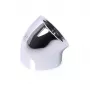 Alphacool 17593 conector de manguera a 45°, G1/4 hembra a G1/4 hembra, cromado