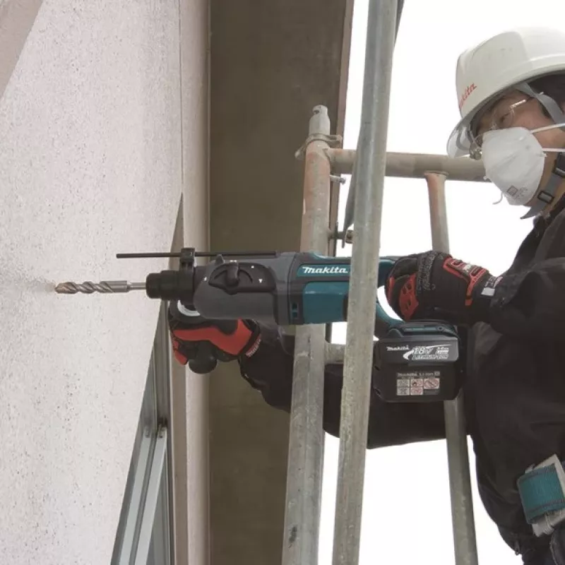 Makita martillo perforador con opción de forja 18V 2J sin baterías ni cargador DHR241Z
