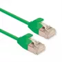 Cable de parcheo ROLINE U/FTP DataCenter Cat.6A (Clase EA), LSOH, delgado, verde, 2 m (21.15.3335)