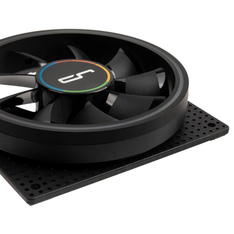 Cryorig Crona S CR-XRS1 ventilador PWM, ARGB, 120 mm, negro