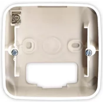 Placa de pared Kindermann 7441000003 blanca