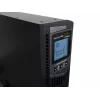 Sistema de alimentación ininterrumpida Green Cell UPS15 — doble conversión online 3 kVA (2700 W), 6 tomas de corriente, onda sinusoidal pura, LCD, torre, 6×12V/9Ah baterías