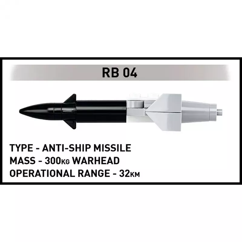 Cobi Blocks Saab AJ 37 Viggen 881 uds. set de construcción