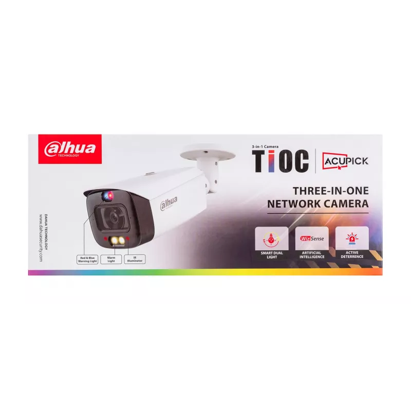 Dahua Technology WizSense IPC-HFW3849T1-AS-PV cámara de vigilancia IP tipo Bullet para exterior 3840 x 2160 píxeles montaje en techo/pared