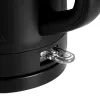 Adler AD 1379b hervidor eléctrico, 1,7 l, 2200 W, base giratoria de 360°, negro