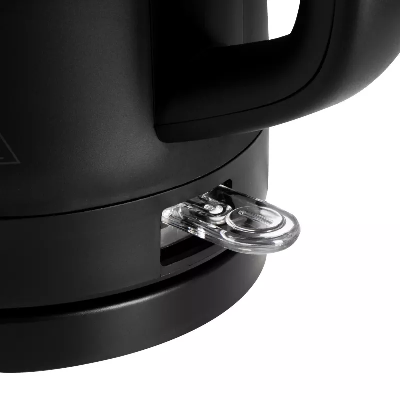 Adler AD 1379b hervidor eléctrico, 1,7 l, 2200 W, base giratoria de 360°, negro