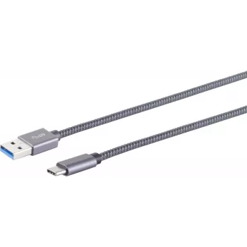 Cable USB S/CONN 13-38010 USB 3.2 Gen 2 0,5 m