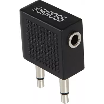 SKROSS adaptador de audio para avión - adaptador (9400000)