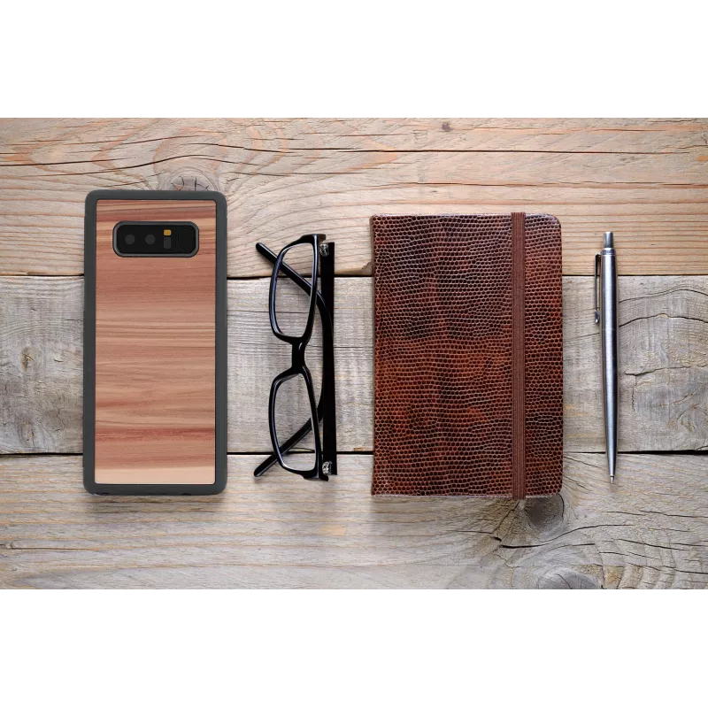 Funda para smartphone man and wood para Galaxy Note 8 — cappuccino negro