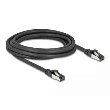 Cable de red DeLOCK 80573 RJ-45 Cat8.1 3 m negro
