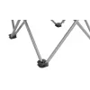 Silla de camping Outwell 470474 — silla plegable de 4 patas, capacidad de carga máxima 150 kg, negro/gris
