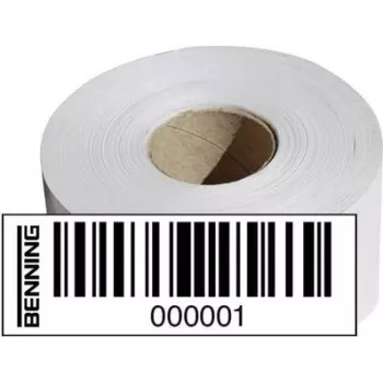 Etiquetas de código de barras Benning (n.º 2001 - 3000) compatible con (detalles) ST750, ST750 Set (756303)
