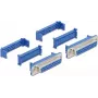 Conector de cable D-Sub 25 DeLOCK 66597 azul