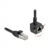 Cable de red DeLOCK 81097 RJ-45 Cat6 1 m negro