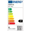 Lámpara de escritorio LED multifunción Montis MT042 5,7 W blanca