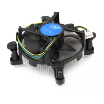 Intel E97379-003 sistema de refrigeración para procesador disipador de aire aluminio, negro