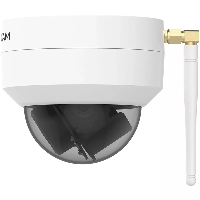 Foscam D4Z cámara de vigilancia IP para exterior, 4 MP, 1536p, Wi-Fi AC, LAN, blanca