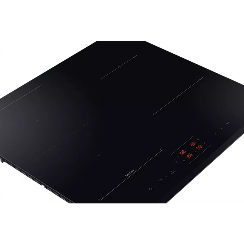 Placa de cocina integrable Samsung NZ64B5045GK/U2, Inducción, 4 zonas de cocción, Flex Zone, SmartThings Cooking, Auto Connectivity, 60 cm, Negro
