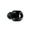 Racor de conexión rápida metálico BitsPower BP-MBQR-C para refrigeración líquida de ordenador, latón, negro