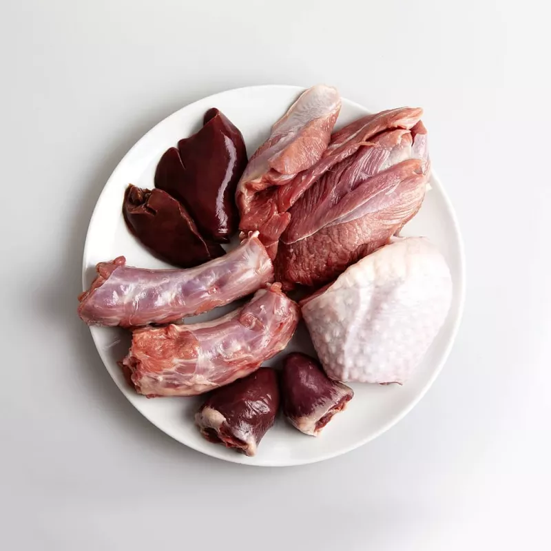 3COTY Pavo - Alimento húmedo para gatos - 80g