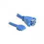 Cable USB DeLOCK 82942 USB 3.2 Gen 1 0,45 m azul