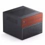 Jonsbo N4 Caja Microtower negra Caja de PC compacta de acero resistente