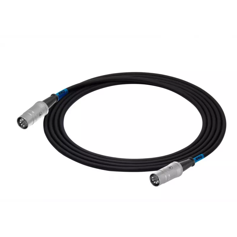 SSQ MIDI2 SS-1418 Cable MIDI (5 pines) - MIDI (5 pines) 2 m negro