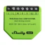 Regulador empotrable Shelly Dimmer Gen3 — LED máx. 150W, halógeno máx. 200W, 220–240V, inalámbrico, negro/lime