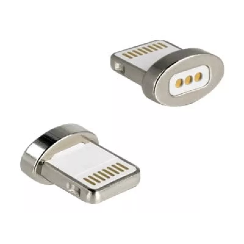 DeLOCK - adaptador Lightning - magnético a Lightning (M) - para Apple iPad/iPhone/iPod (Lightning) (65928)